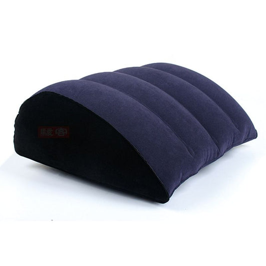 Inflatable arc sex positioning cushion