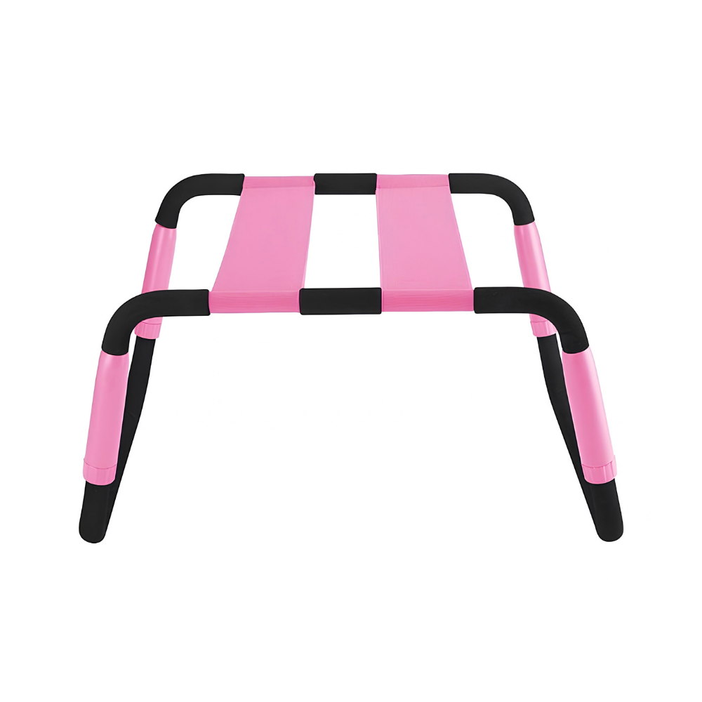 Adjustable Height Sex Chair Pink