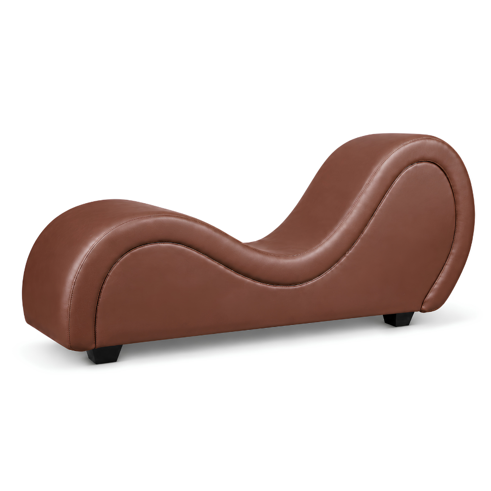 Mebon Chaise Love Lounge in Brown