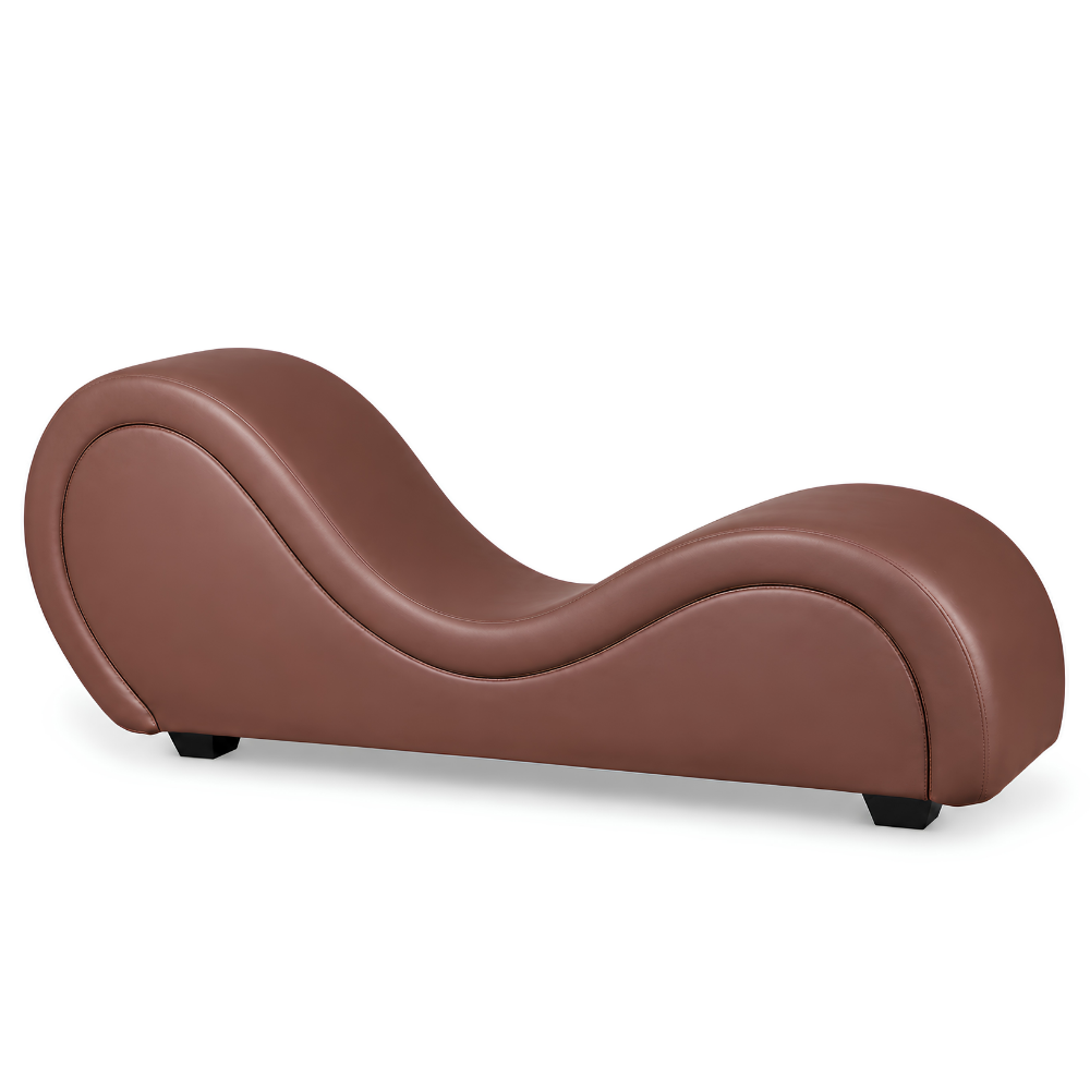 Mebon Chaise Love Lounge in Brown – alternate view