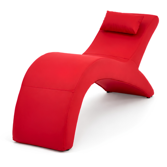 Halo Arc Love Lounge in Red – alternate view
