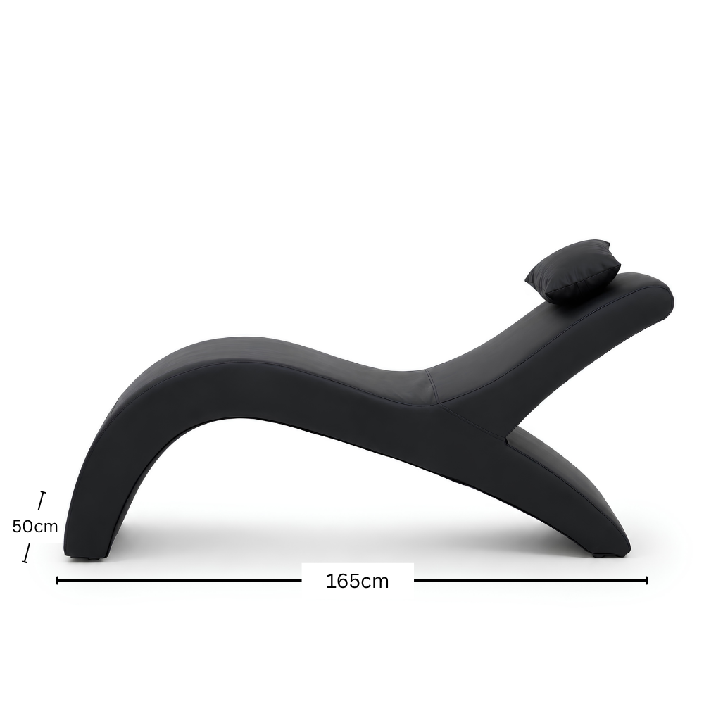 Halo Arc Love Lounge in Black – further view