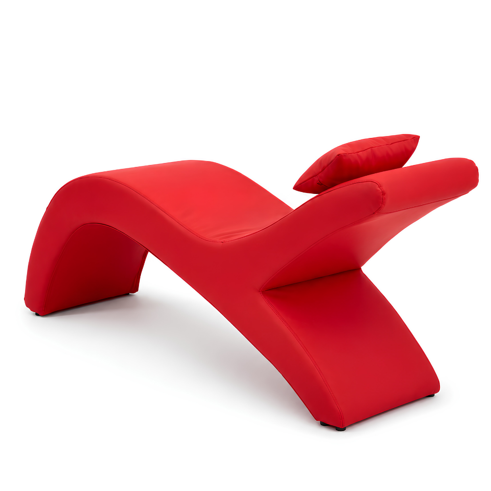Halo Arc Love Lounge in Red – additional angle